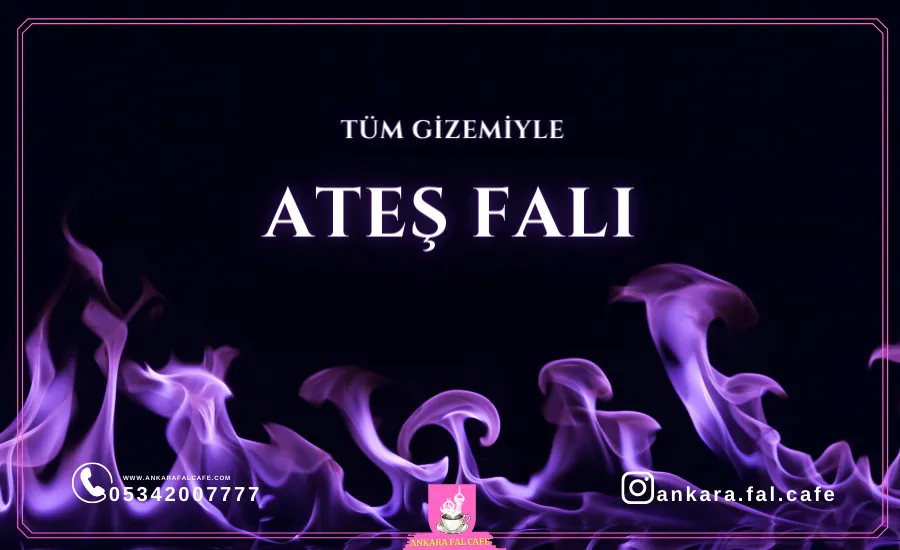 Ateş falı bakımında kullanılan mum ve alev, falcının yorumladığı görüntüyü oluşturuyor.
