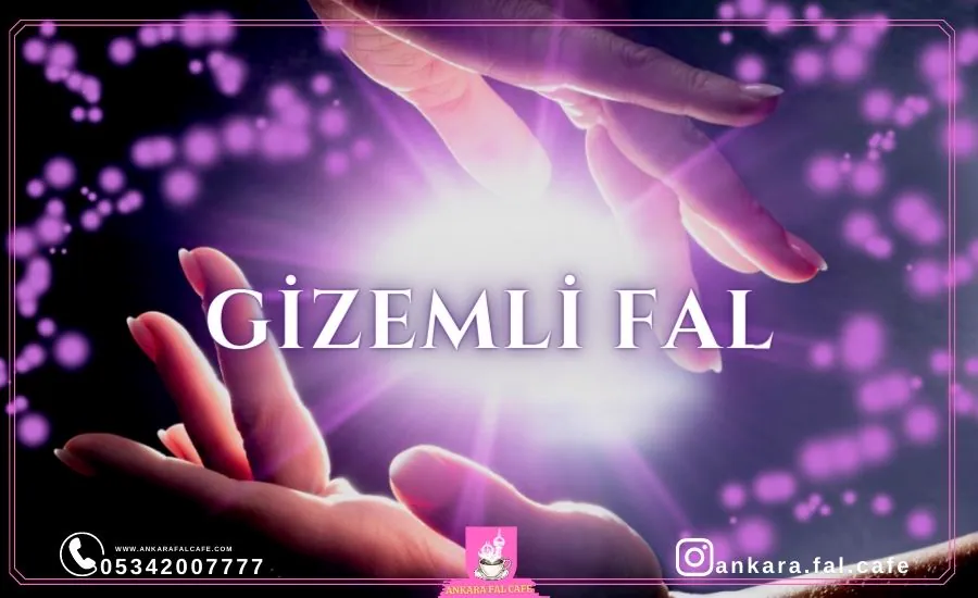Gizemli fal bakımının atmosferini gösteren görsel