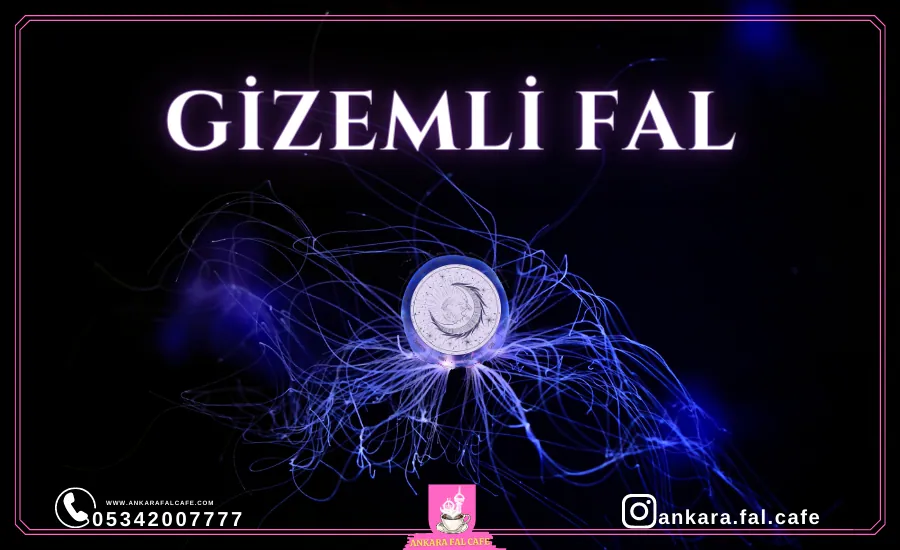 Gizemli fal ve falcılık üzerine hazırlanmış görsel