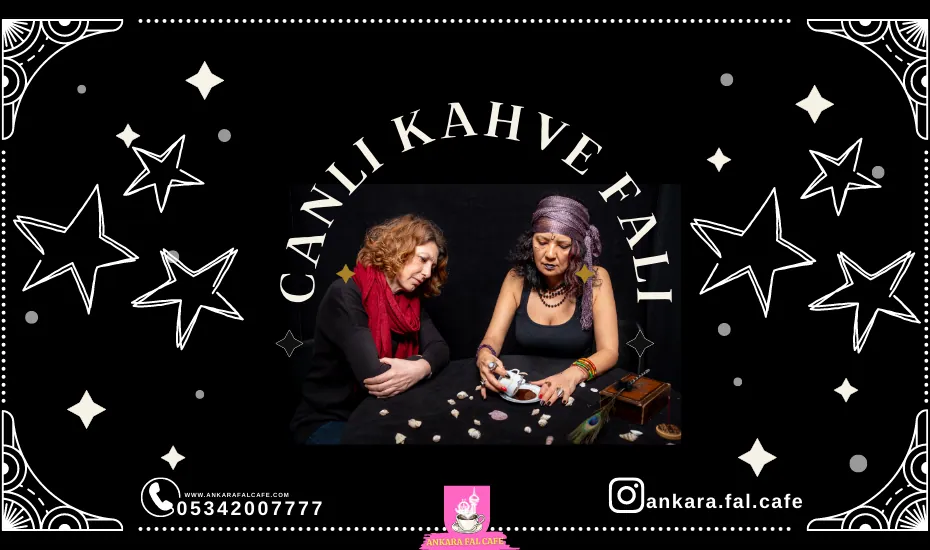 Sesli ve görüntülü kanalda canlı kahve falı bakımı