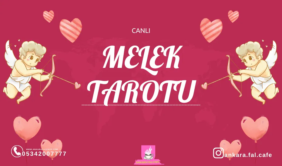 Ankara Fal Cafe’de canlı melek tarotu görseli; sesli ve görüntülü bakım seçenekleri