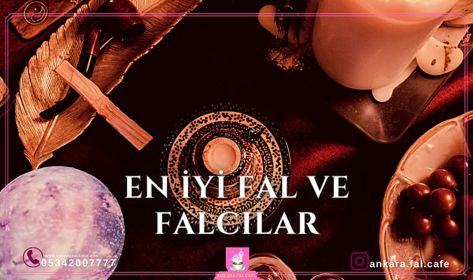 En iyi fal çeşitleri ve falcıları tanıtan görsel