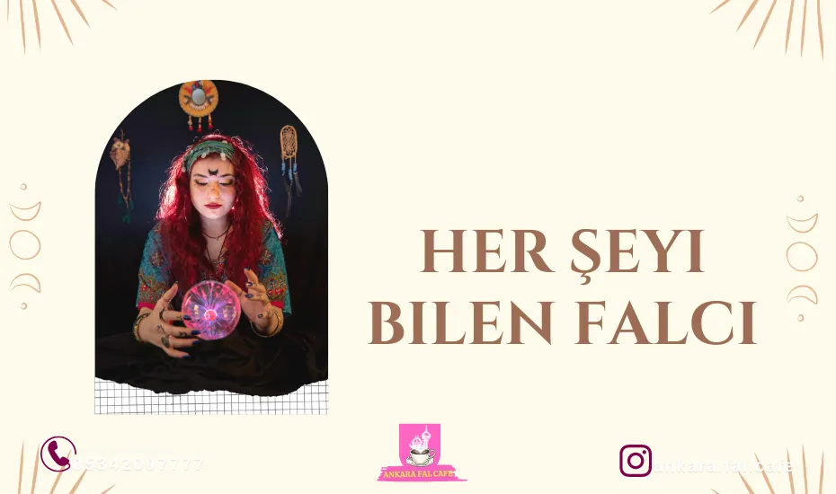 Her şeyi bilen falcı arayışına dair görsel