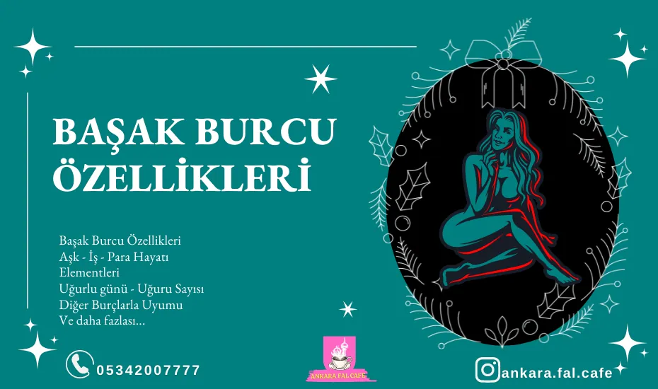 Başak burcu özelliklerini anlatan astroloji görseli