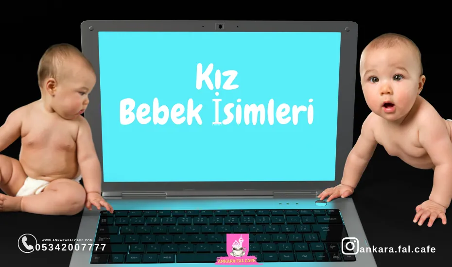 Kız bebek isimleri ve anlamlarını gösteren derleme görseli
